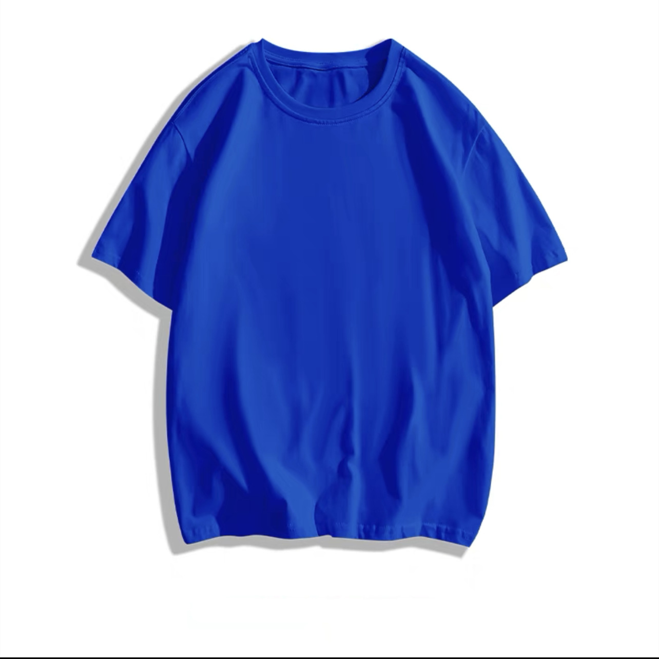 Camiseta de manga corta para hombre Camiseta de marca de moda para hombre de verano para hombre Camiseta simple color sólido más tamaño media manga que basa la camisa