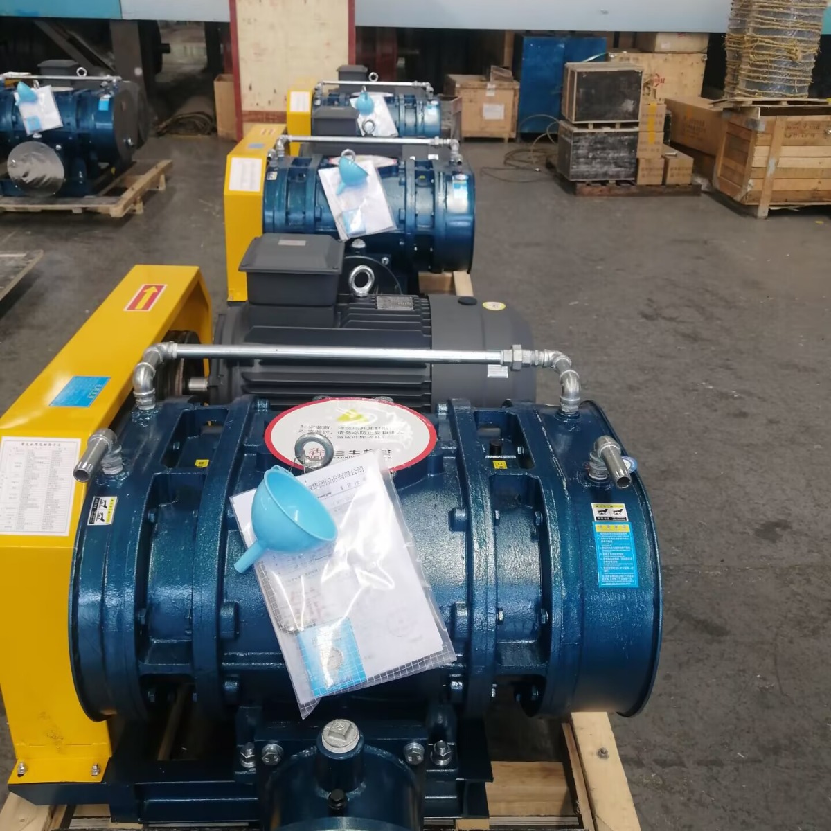 三牛NSR高压罗茨鼓风机高压水冷罗茨风机 反冲洗风机气力输灰风机