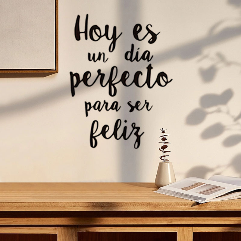 Día perfecto Estilo nórdico pegatinas de pared letras inglesas pegatinas transfronterizas e-commerce generación AliExpress