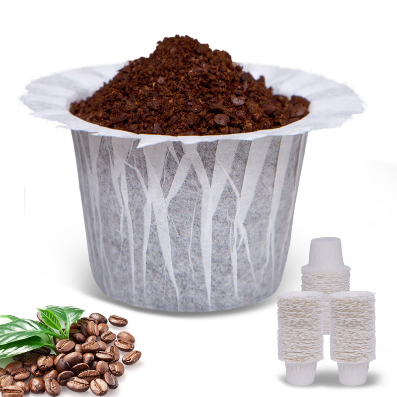 100Pcs/Pcs Coffee Filter Paper Factory Direct Supply Suitable for American Keurig Single Cup Service Coffee Machine