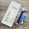 100 pcs of three-side seal blue glue-injected shavers