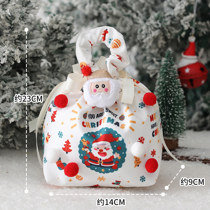 クリスマスイブアップル包装袋平和フルーツギフトバッグ子供のポータブルキャンディ 2025 新しいギフト|undefined