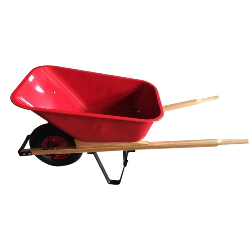 WH6404 тачка с деревянной ручкой Строительная площадка ручной толкать золу ведро грузовик цементный кирпич грузовик