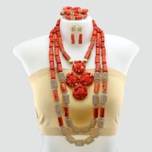 ʱ�д���Ȼɺ�����޻�����������Nature Coral Jewelry Sets