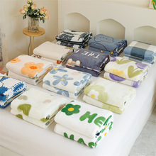 加厚云貂绒毛毯柔软法莱绒毛毯珊瑚绒毛毯公司福利礼品毛毯礼盒装