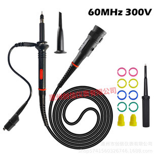 ʾ����ͨ��̽�^60M/100M/200M̽�O̽�Pϵ��̽��X10˥�pͬ��羳