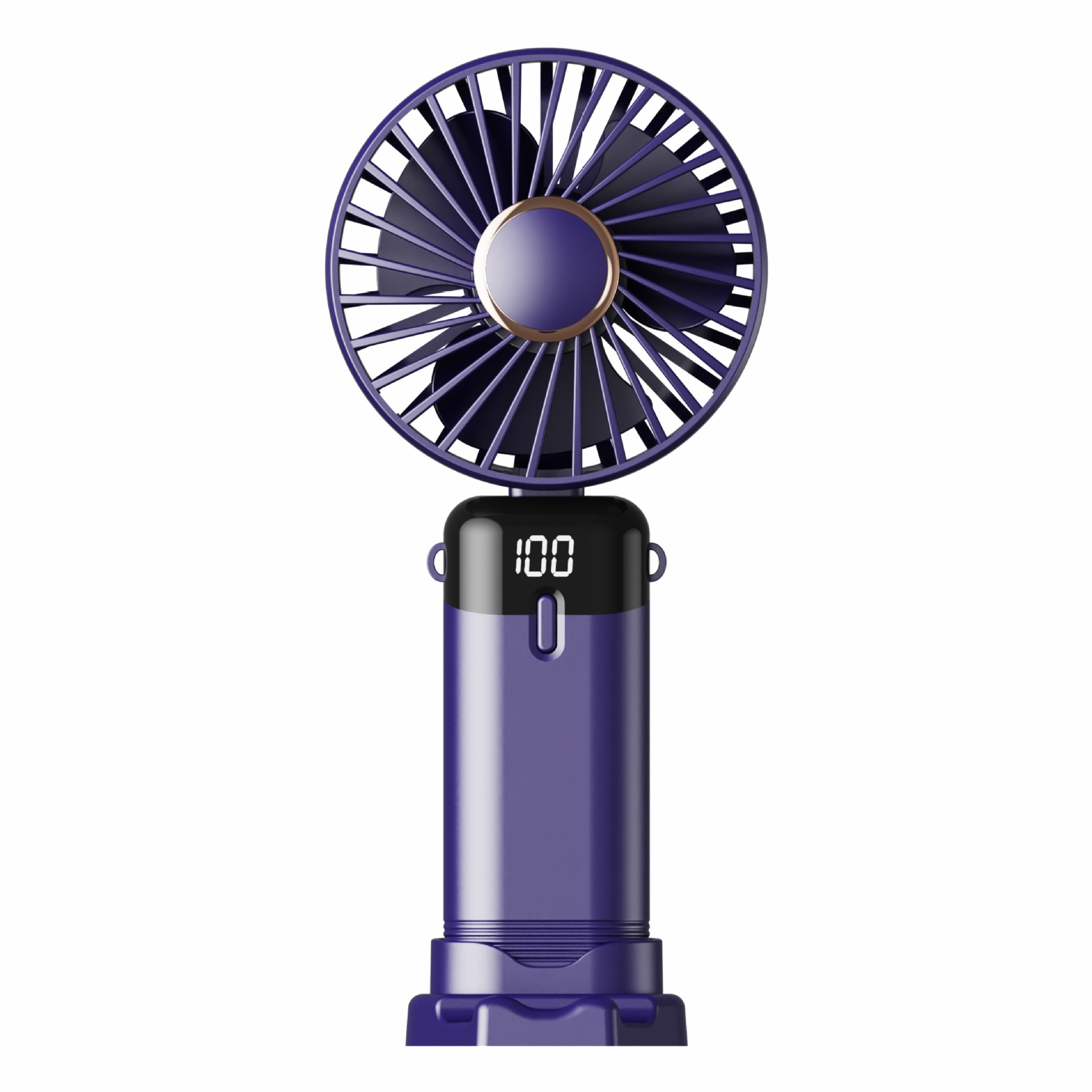 2024 nuevo ventilador de mano usb mini ventilador pequeño portátil para estudiantes pantalla digital pequeño ventilador eléctrico plegable regalo