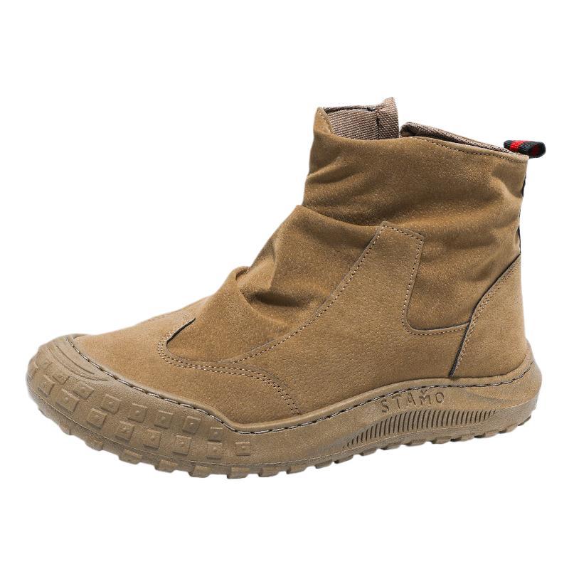 Chaussures de travail spéciales pour hommes, grandes tailles, bottines montantes Martin, nouveauté automne, respirantes, antidérapantes, chaussures de sécurité décontractées pour hommes_voghion.com