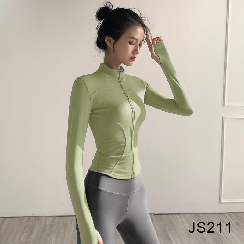 户外跑步运动套装女长袖健身瑜伽服2025秋季新款速干修身上衣外套|undefined