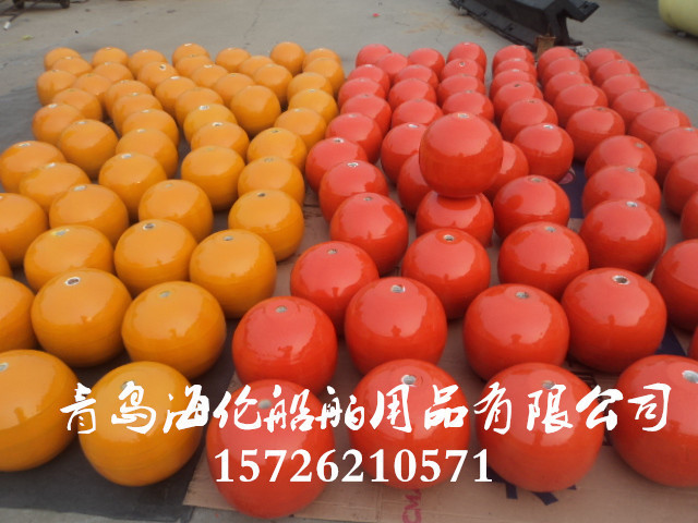 海洋系泊浮标 任意规格 钢制空心浮球 防撞设施山东否是海伦浮标E