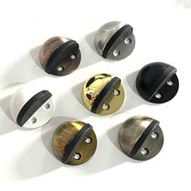 201不锈门顶龟顶免打孔门碰静音半球阻门器防撞加厚橡胶门挡