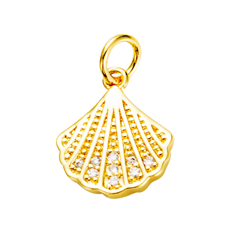 Nihaojewelry wholesale accessories creative key crown starfish rainbow necklace pendantpicture27