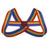 Rainbow sports sexy straps, nylon elastic underwear