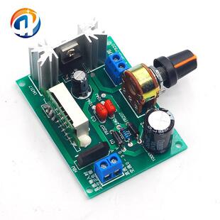 Lm317 Power Voltage Regulating Module Voltage Regulating Board 317 Adjustable Voltage Stabilizing Power Supply 2A with Digital Voltage Display