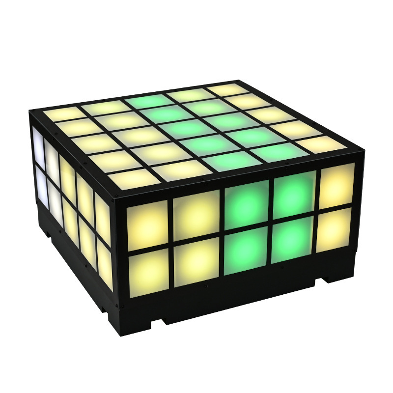 ピクセルグリッド LED マジックキューブライトインテリジェント音声制御豆腐ブロックライト KTV バーホール天井アクリル雰囲気ライト|undefined