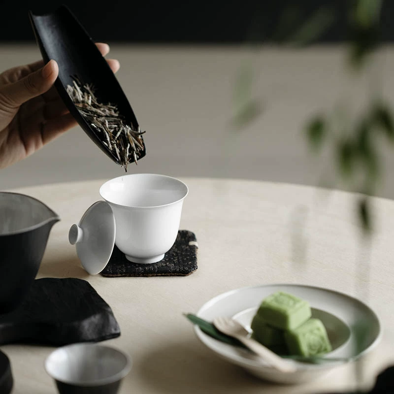 束刻 Small children's tea cup, tea set, handmade