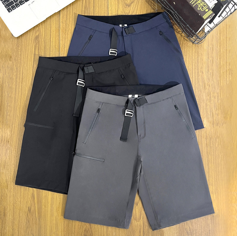 Quick dry summer silk thin trousers
