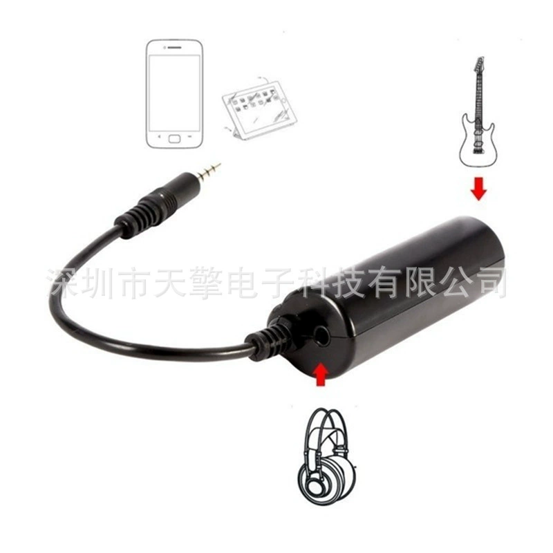 Адаптер для гитары Irig, совместим с Apple 15Pro/iPad, кабель-конвертер аудио