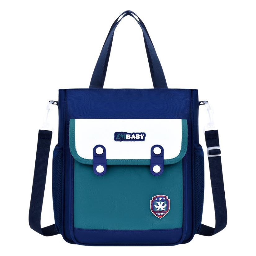 Sésamo bebé nueva escuela primaria estudiante tutorial bolsa hombro entrenamiento bolsa niños y niñas de gran capacidad crossbody portátil tutorial bolsa