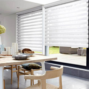 Roller Shutter Blinds Shading Office Living Room Bathroom Lifting Soft Gauze Curtain Hole-free Hand-pull Curtain