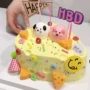 sweet可爱奶酪冰激凌插牌