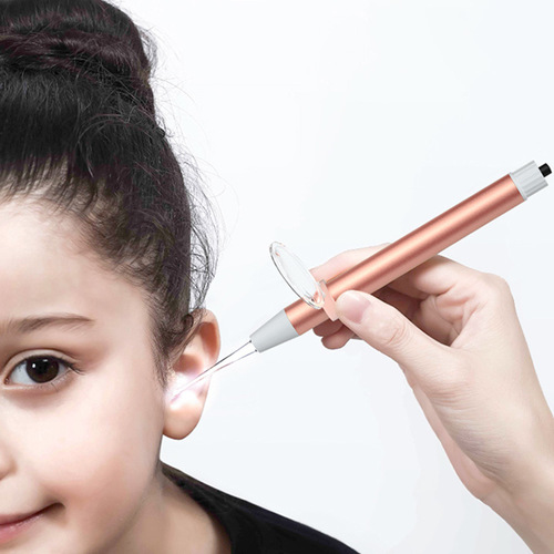 Luminous Ear Spoon Set Children's Safety Visual Ear Spoon Ear Picking Artifact Ear Picking Tweezers Ear Picking Spoon Wholesale