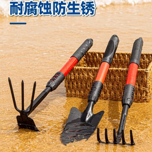 Children's Beach Tool Set: Thickened Sand Digging Tools for Clams and Crabs, Special Clips, Rakes, Beach Shovels