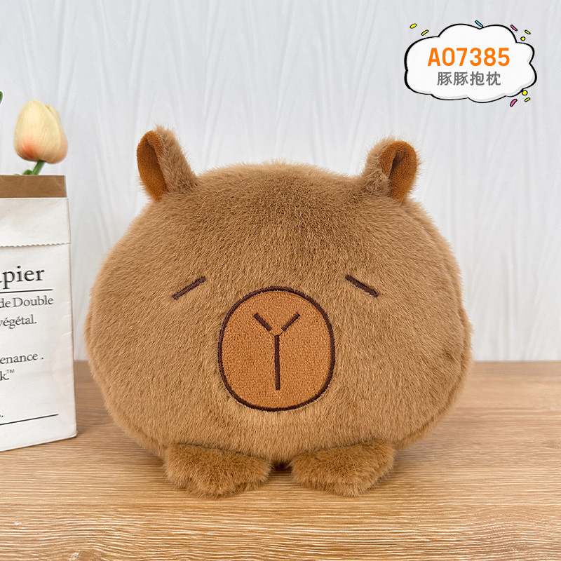 Capibara muñecas de peluche muñecas de agua juguetes de peluche regalo de cumpleaños al por mayor muñecas lindas peluche al por mayor