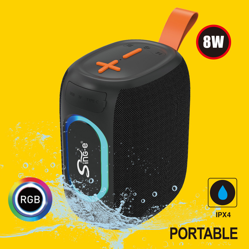 New Bluetooth Audio Subwoofer Mini Small Fresh Desktop Speaker High Quality Portable Outdoor Audio
