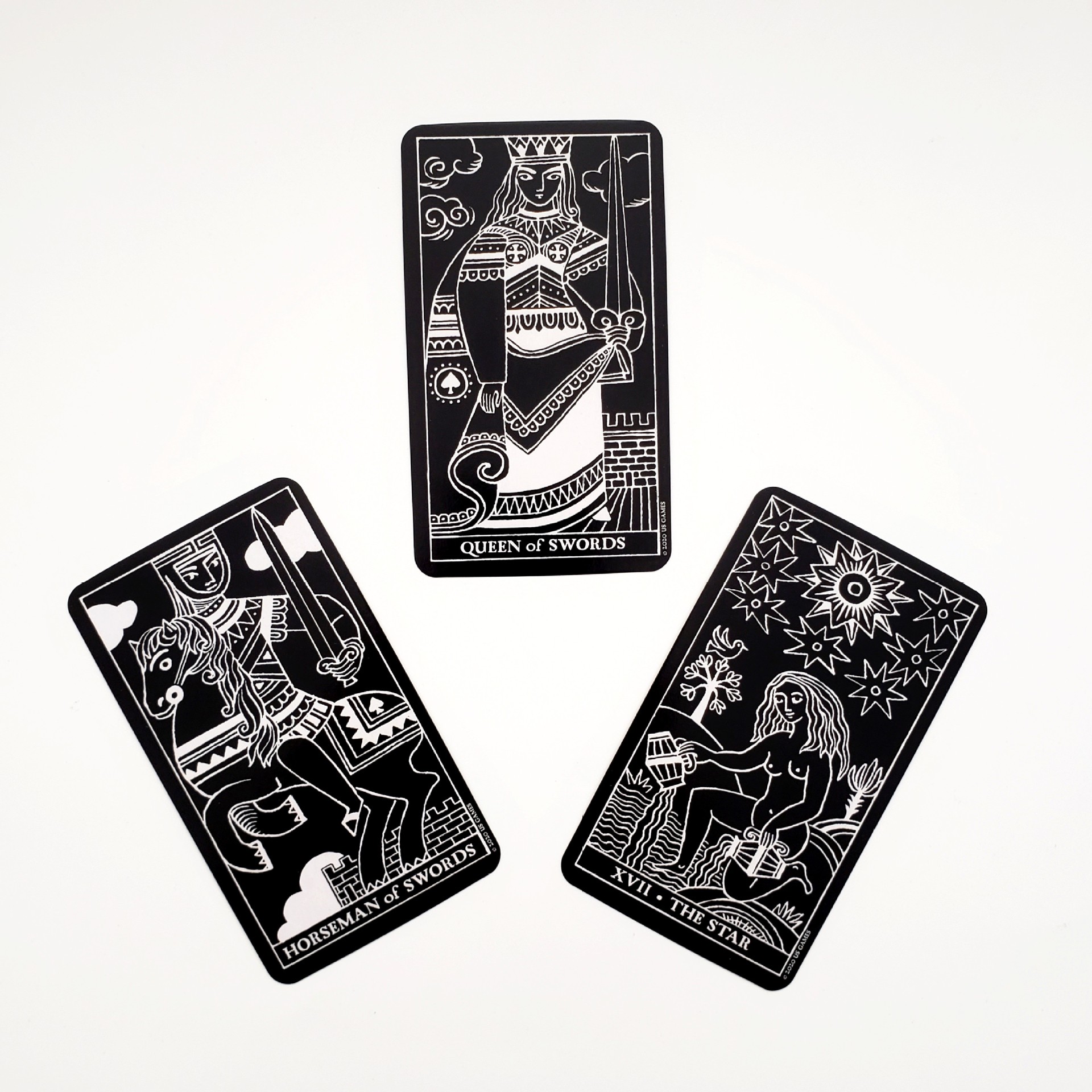 Marseille Tarot Cards Inversion Edition With Reversed Colours_voghion.com