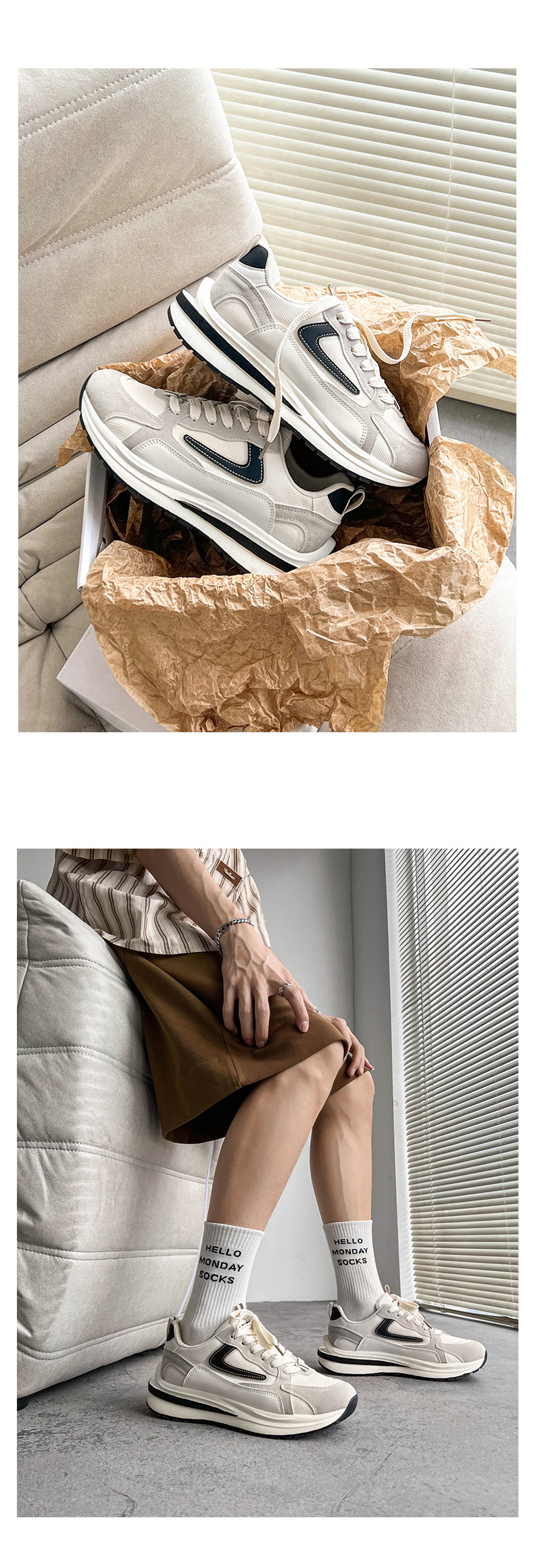 Shoes new breathable casual shoes youth trend sports shoes versatile flat shoes_voghion.com