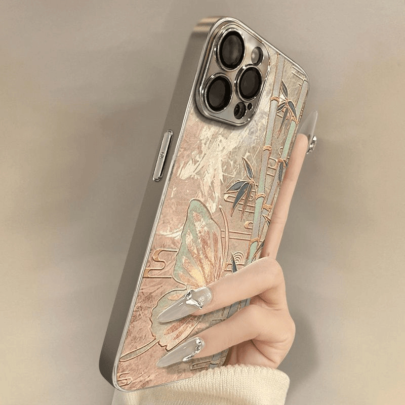 Cui Zhu Jin Pipa Is Suitable for Mobile Phone Case Apple 17 All-Inclusive Personalized Apple 16 Promax Anti-Fall Protective Cover 15