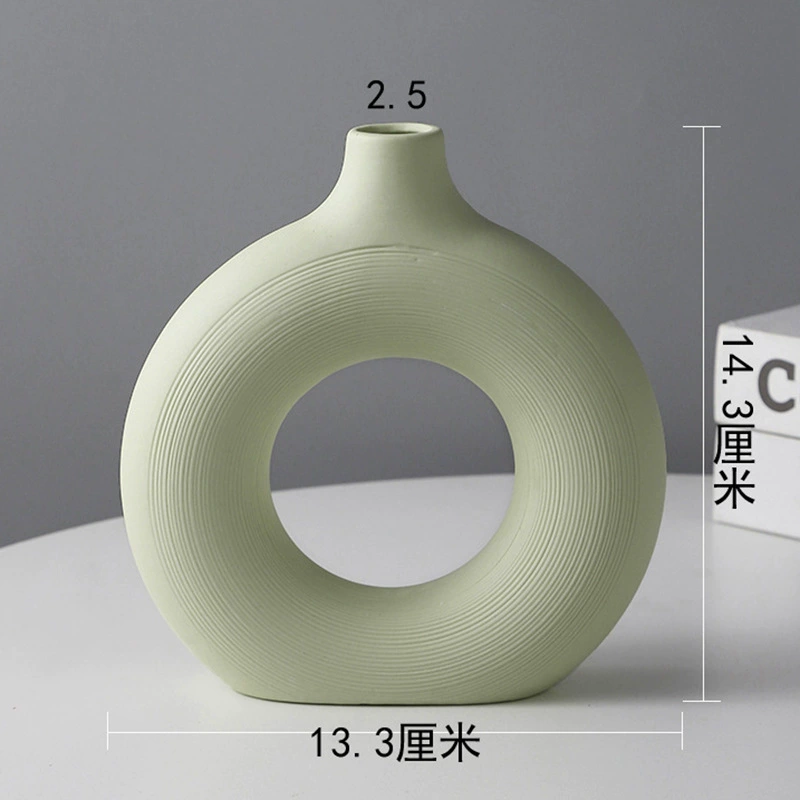 Realistic ceramic artificial plant, decorations for living room