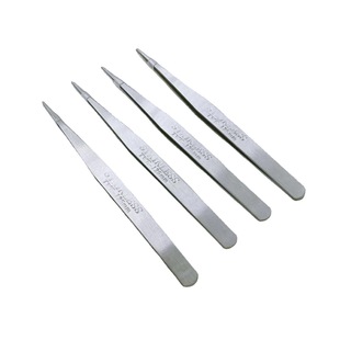 Manufacturers supply stainless steel tweezers tools tweezers gardening tweezers Electronic Maintenance 2 yuan department store wholesale