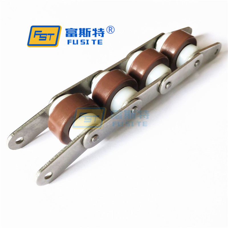 富斯特304不锈钢链板销轴2.5倍速链条BS25-C208A-SS现货节距25.4