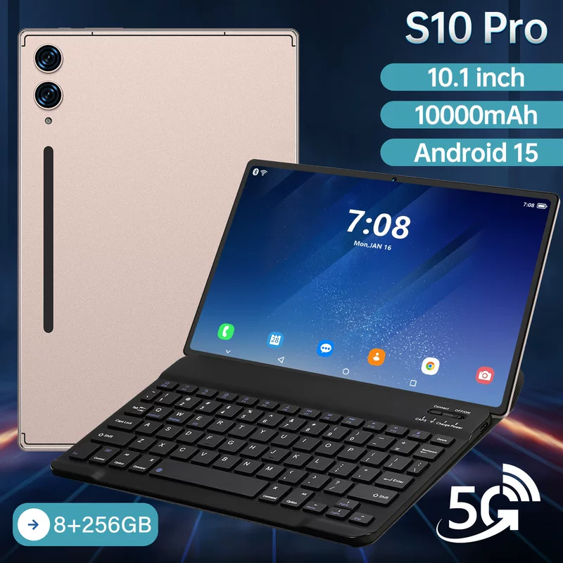Планшет-ноутбук Pro, обучающая машина, Android, 5G, поддержка всех стандартов сетевой связи, S10