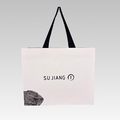 source factory Waistline paper bag portable Bag advertisement Tea food couture customized logo