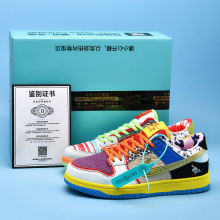 莆田开拓者运动低帮情侣黑白板鞋休闲大勾空军夏季女鞋