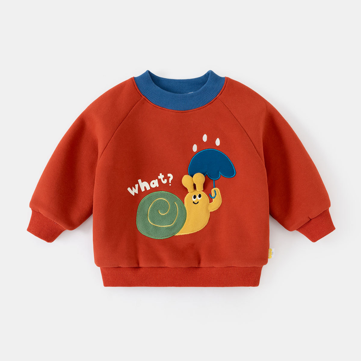 Suéter de Año Nuevo para bebés con forro polar Otoño e Invierno ropa para niños ropa de invierno engrosada para bebés tops para niños ropa de invierno para niños Invierno