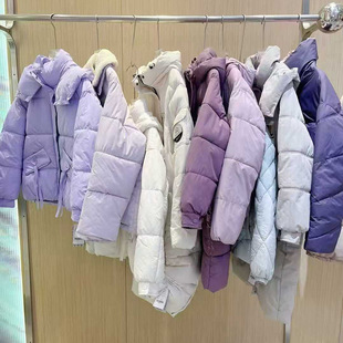 Baobao Ying Cotton-Padded down Jacket 25 Winter Loose European Version Fashion Age-Reducing Discount Wholesale Women's Clothing Foreign Trade Clearance