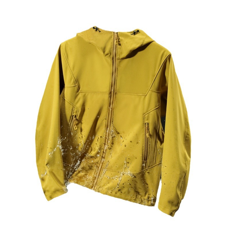 Bird 's Home con un nuevo traje de asalto para hombres y mujeres otoño y invierno a prueba de viento impermeable con una sola chaqueta de terciopelo, camisa de montaña