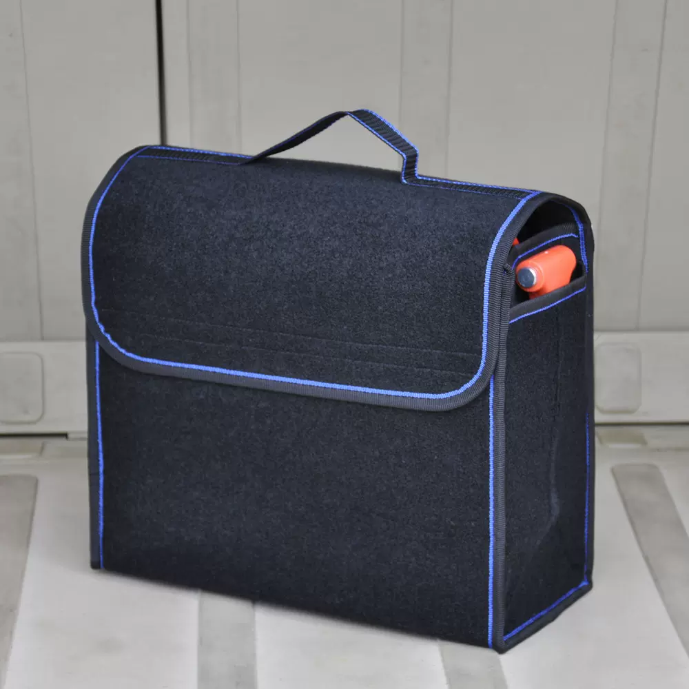 加工定制汽车后备箱收纳箱车载储物包可折叠收纳袋可加logo地毯包