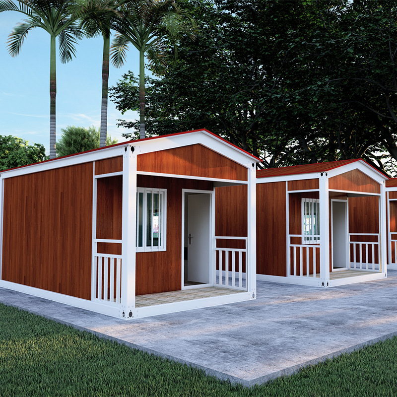 Casa de contenedores de agujas del fabricante puede tener decoración al aire libre desmontaje hotel móvil alojamiento residencial sala de contenedores móviles