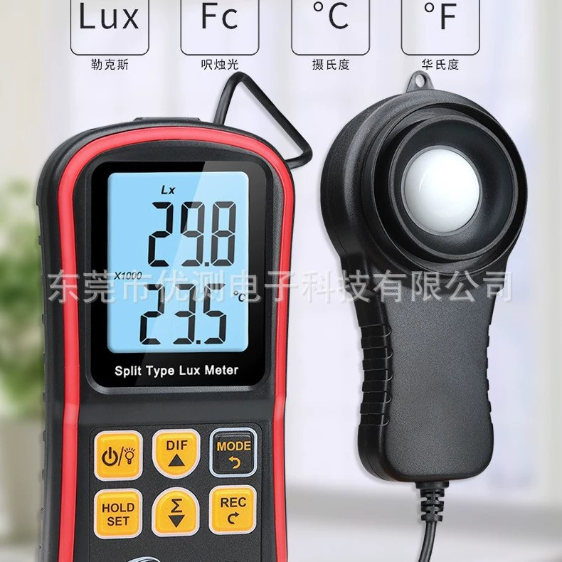 Измеритель освещенности Biaozhi GM1030, измеритель освещенности люмен, измеритель яркости, фотогенический измеритель освещенности Bluetooth