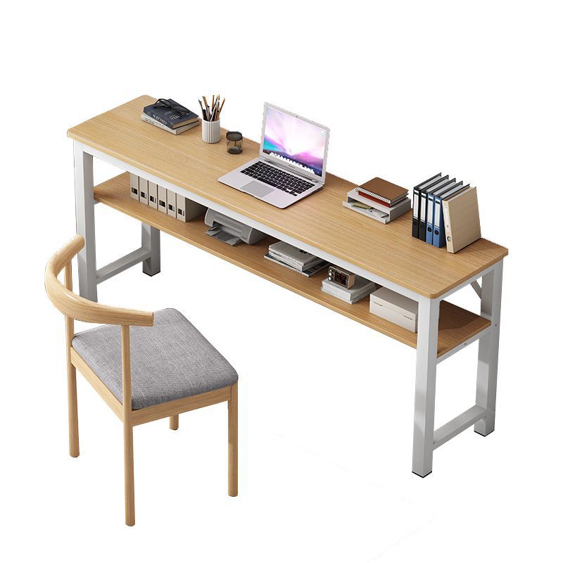 Escritorio de computadora, dormitorio de escritorio, escritorio de oficina en el hogar, escritorio largo, apartamento pequeño, estrecho contra la pared, escritorio de estudiante, estudio