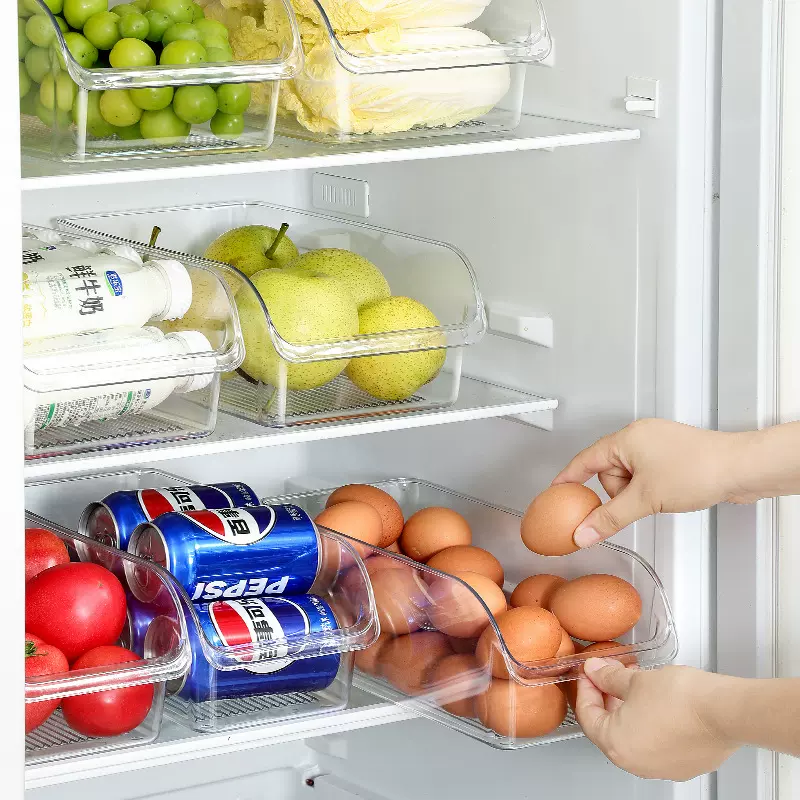 冰箱收纳盒收纳整理神器抽屉盒子储物盒整理盒鸡蛋食品保鲜盒厨房