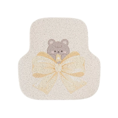 non-slip floor mat cute decorative – Universal Foot Pad - big-bow-bear-foot-pads-in-the-back-row