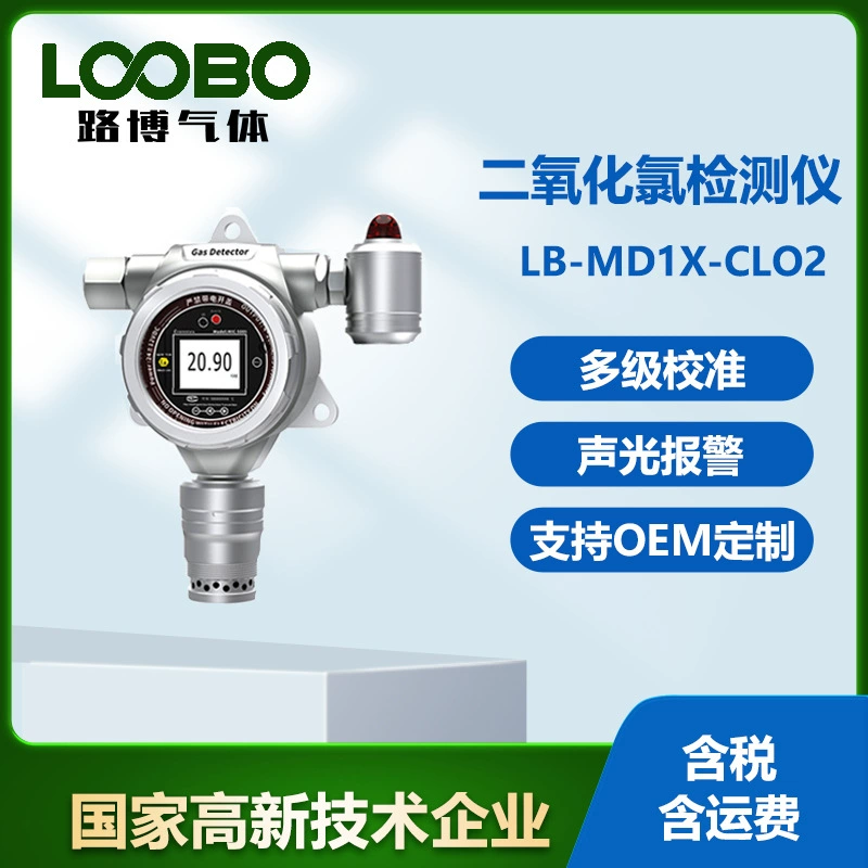 Фиксированный детектор диоксида хлора встроенный взрывозащищенный датчик диоксида хлора