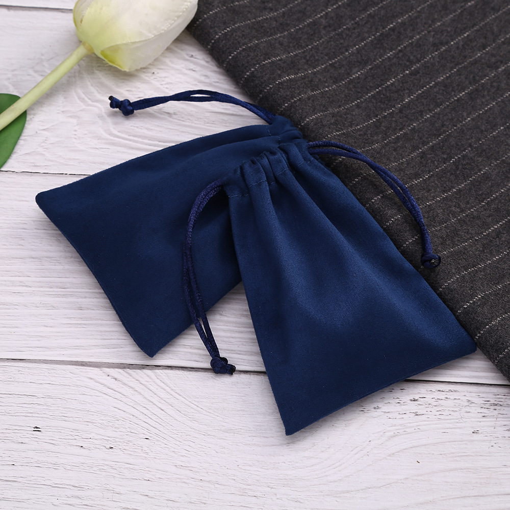 30g Weight Jewelry Packaging Bags Classification 1 Piece Quantity Daily Occasion Solid Color Pattern Drawstring Design Retro Style 1 Piece Retro Solid Color Cloth Drawstring Jewelry Packaging Bags 6