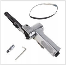 厂家直销工业级气动砂带机10mm风动打磨机轻便手持环带机抛光机